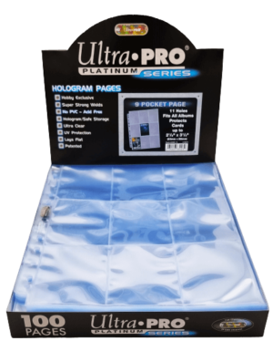 Ultra pro platinum 9 pocket pages Ultra pro platinum 9 pocket pages