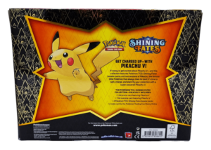 shining fates pikachu v box