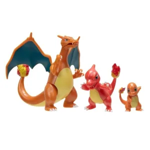 Pokemon Battle Figure - Charmander Evolution Set