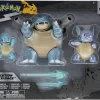 squirle wartortle blastoise multi battle figure set pokemon