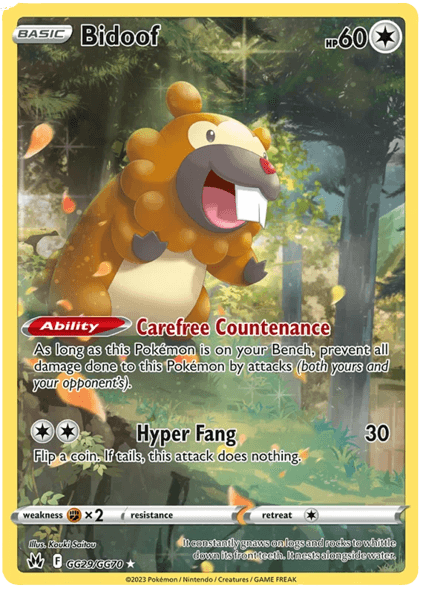 Bidoof-GG29-GG70