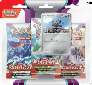 Pokémon Scarlet & Violet SV2 Paldea Evolved - 3-booster blister