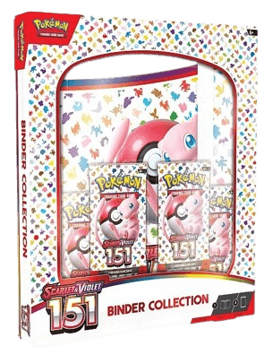 mew binder collection 151 pokemon scarlet en violet