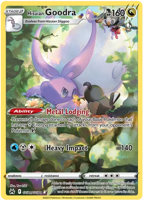 Hisuian-Goodra-crown-zenith-GG21-GG70
